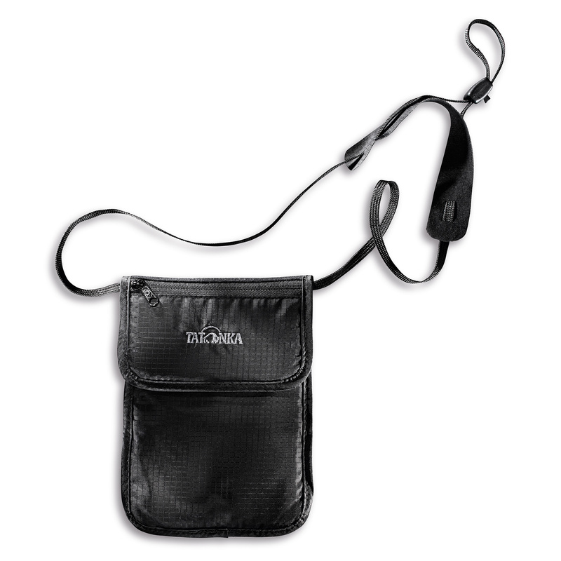 Кошелек Tatonka Skin folded neck pouch black  - фото 1