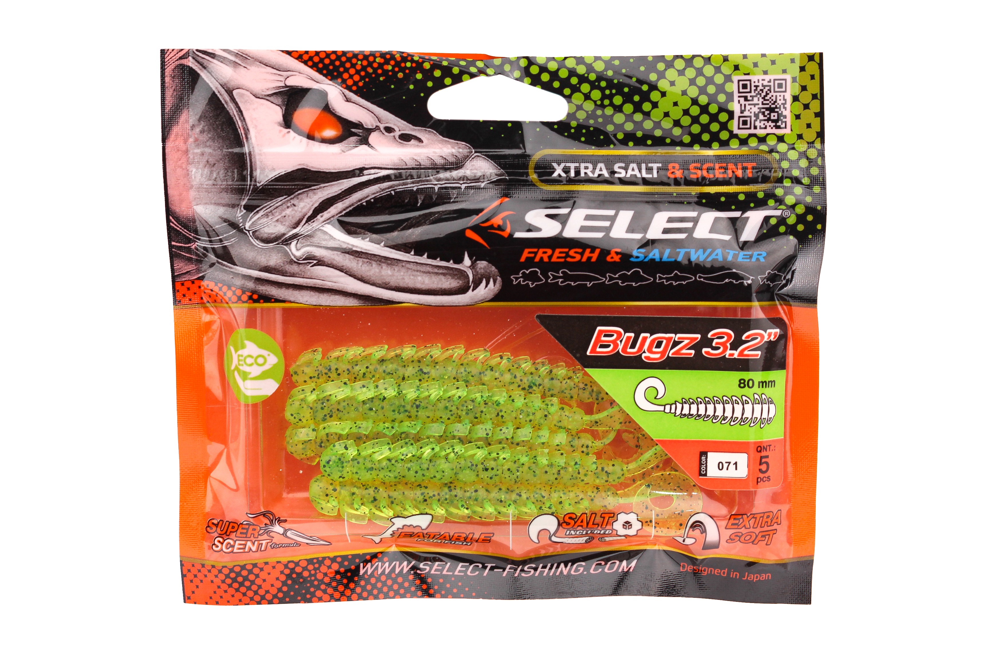 ПриманкаSelectBugz3,2"цв.071уп5шт