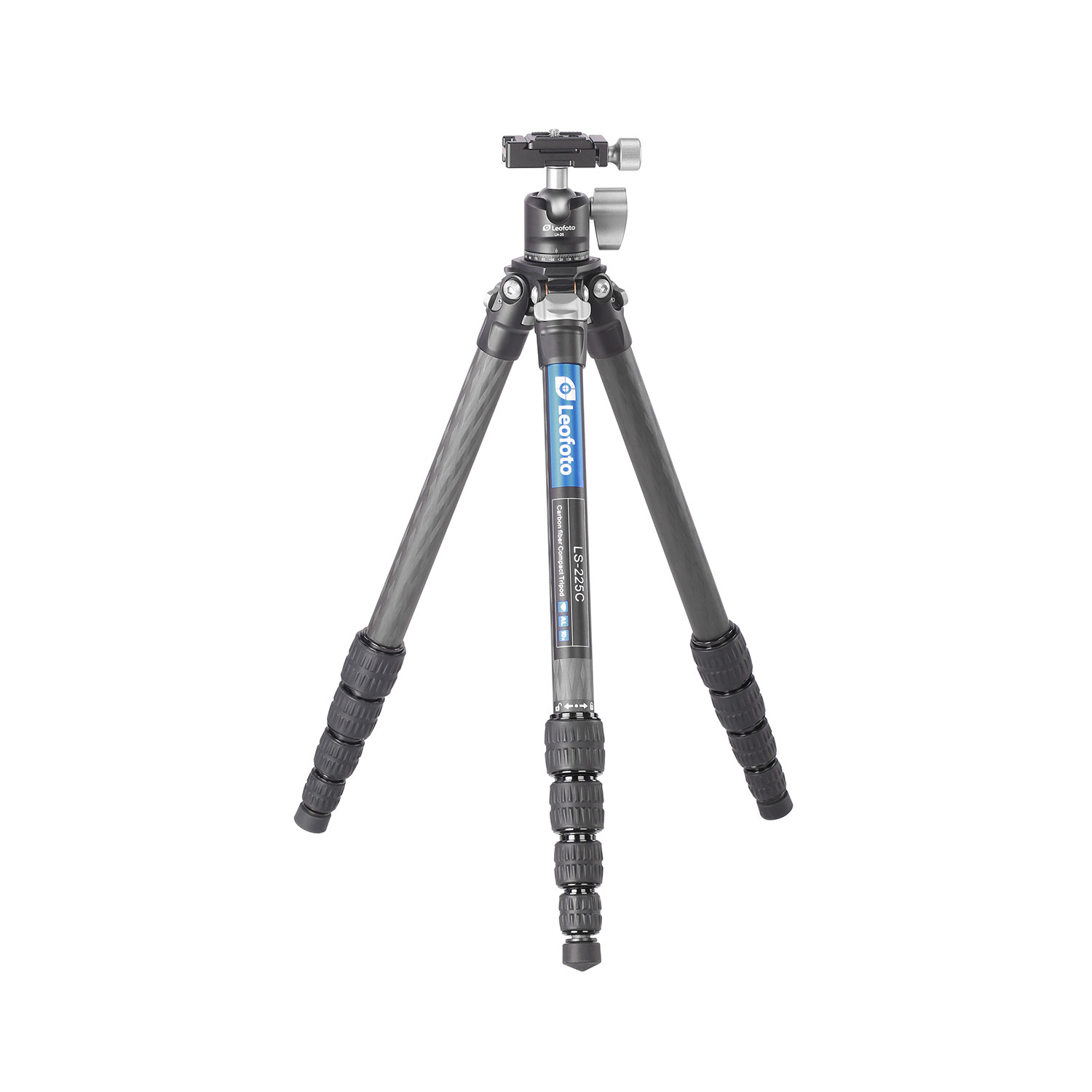 Штатив трипод Leofoto LS-225C+LH-25 Carbon - фото 1