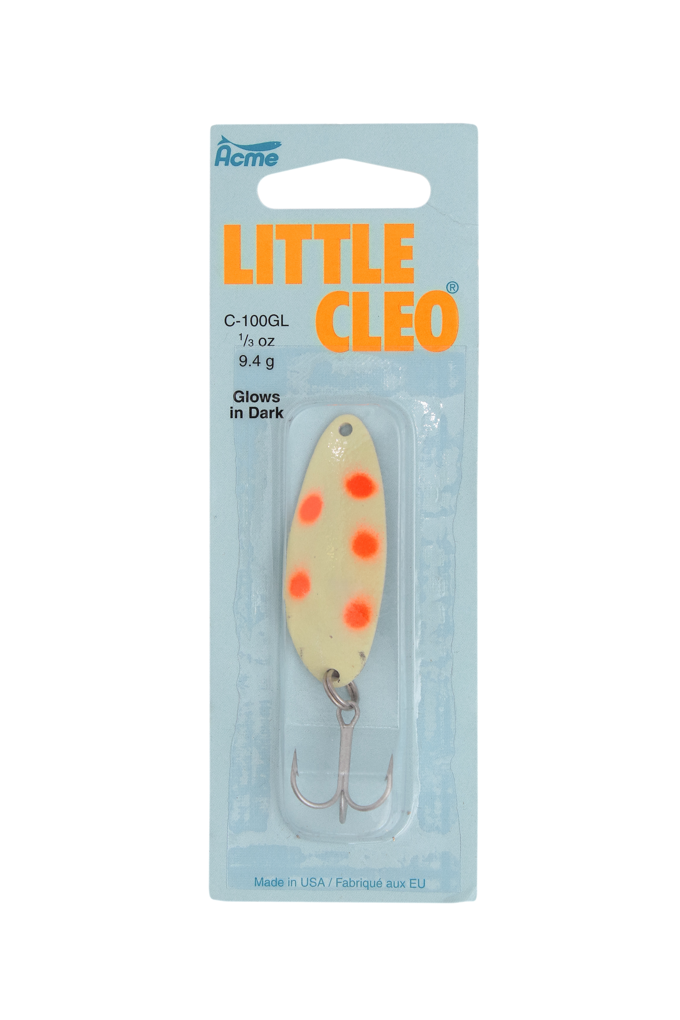 Блесна Acme Little Cleo 4.7см 9.5г GL/GLFD - фото 1