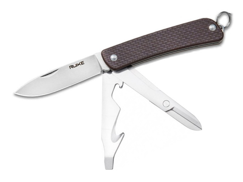 Многофункциональный нож Ruike S31-N коричневый - фото 1
