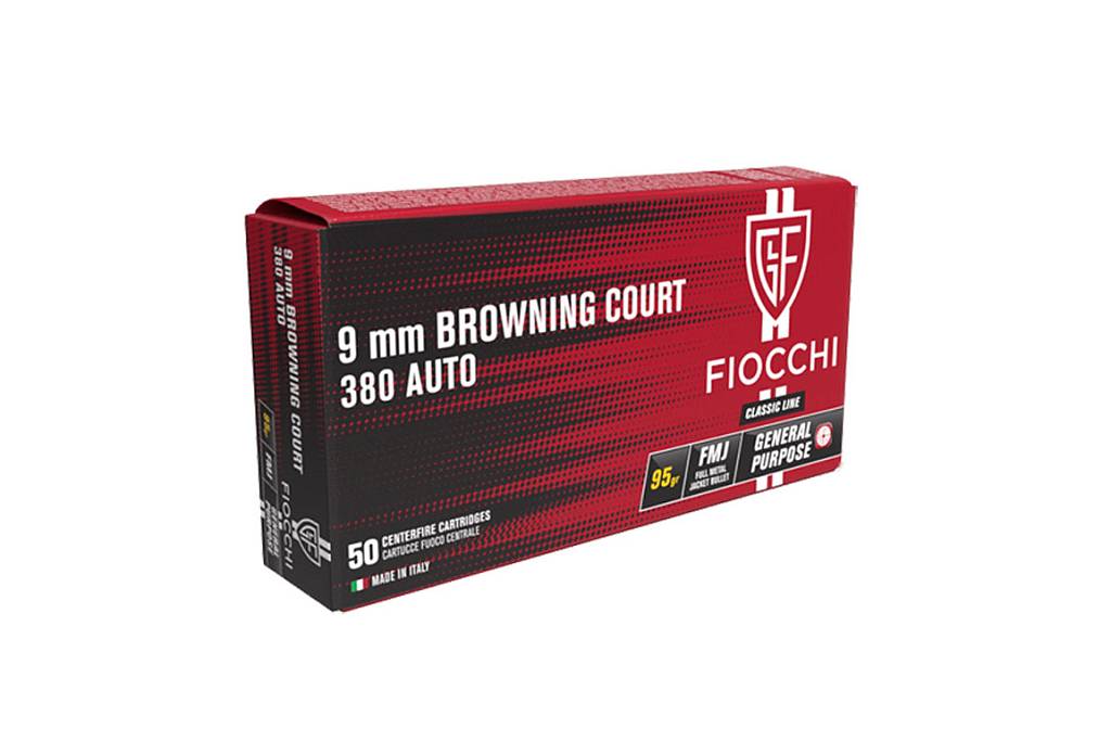 Патрон 380 Auto Fiocchi 6,16 FMJ - фото 1