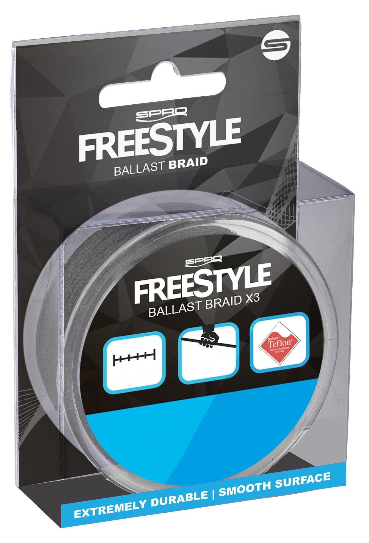 Леска SPRO FreeStyle Ballast Braid 125м 0,08мм U-Light      - фото 1