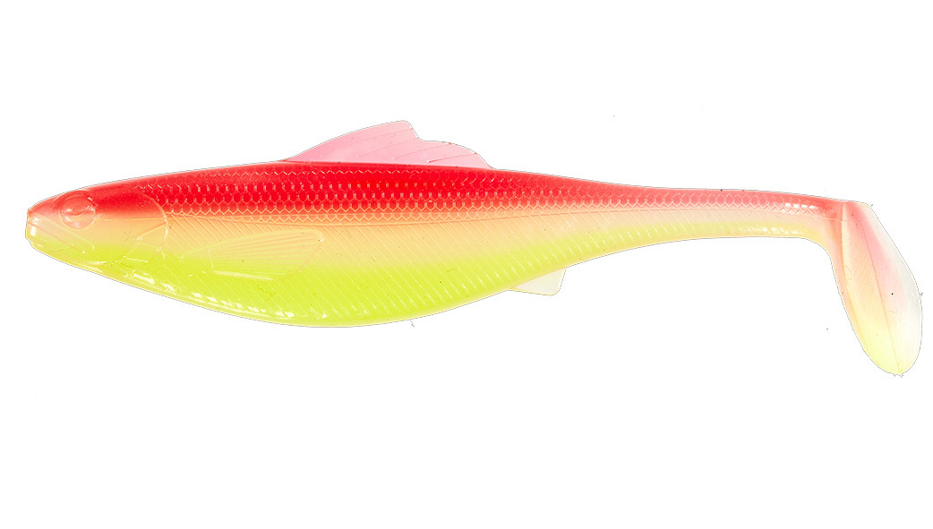 Приманка Lucky John виброхвост Pro Series roach paddle tail 5.0in 12.70 G08 4шт - фото 1