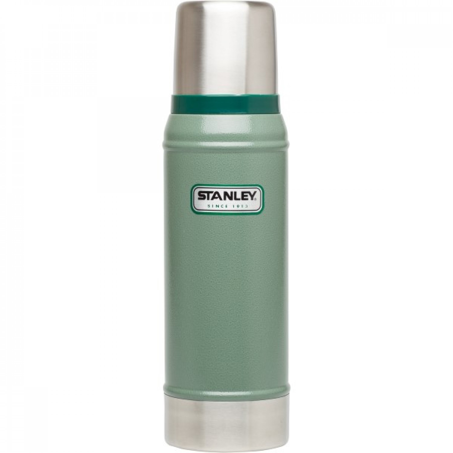 Термос Stanley Classic vacuum bottle 0,75л зеленый - фото 1