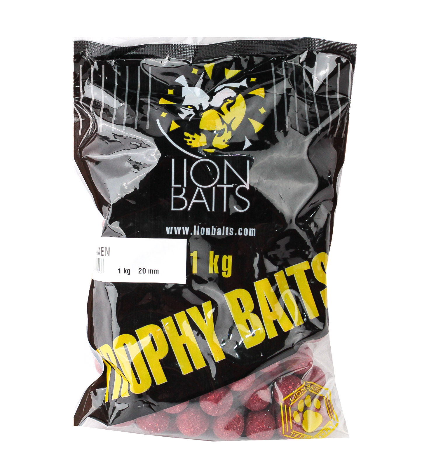 Бойлы Lion Baits Tropty kraxen 20мм 1кг