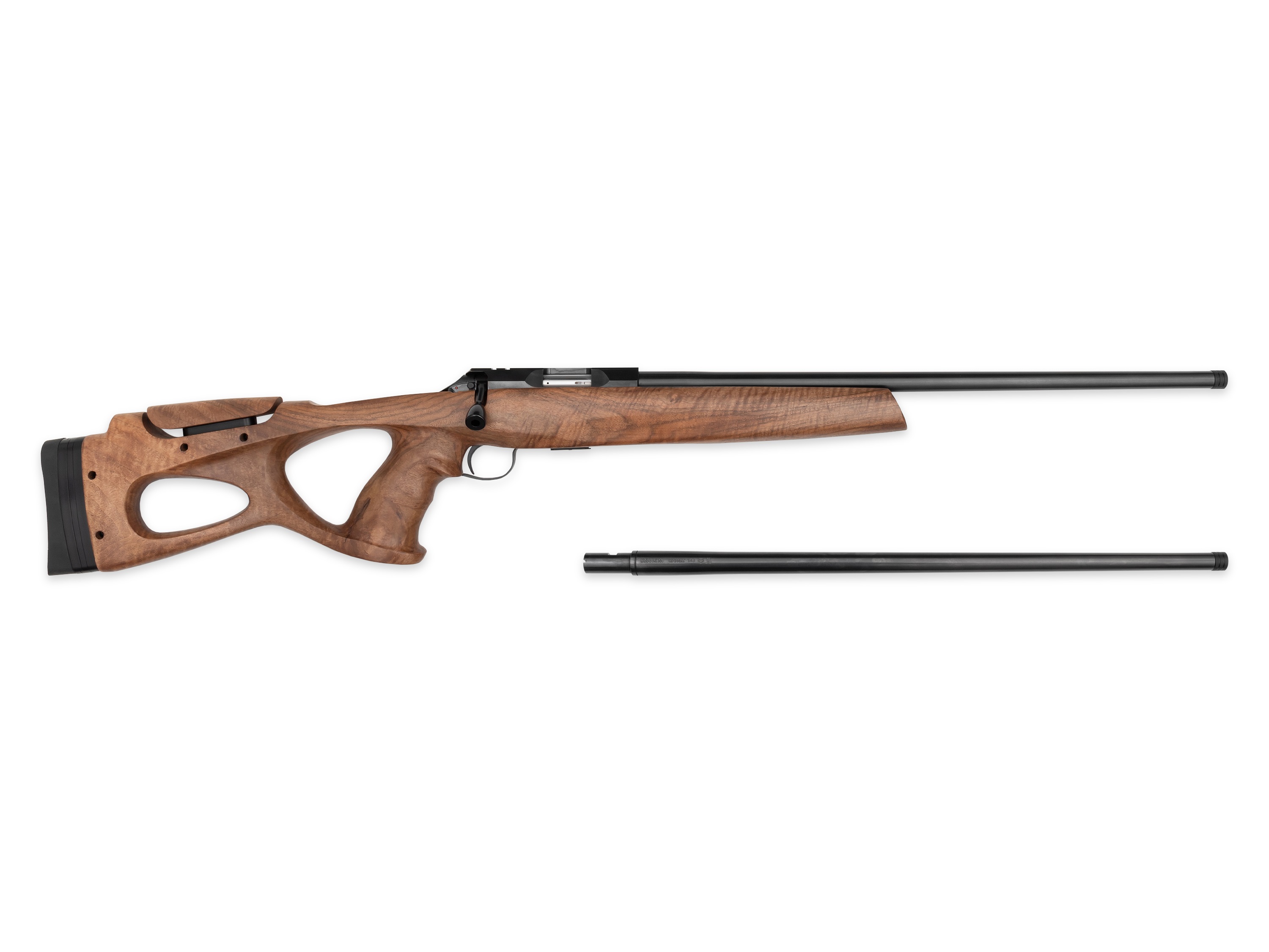 МП МЕ16 Люкс; .22LR; 560 мм; Со сменным стволом .22WMR 560 мм; орех - фото 1