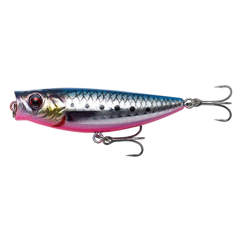 Воблер Savage Gear 3D minnow pop walker 5.5см 6гр F pink belly sardine PHP - фото 1