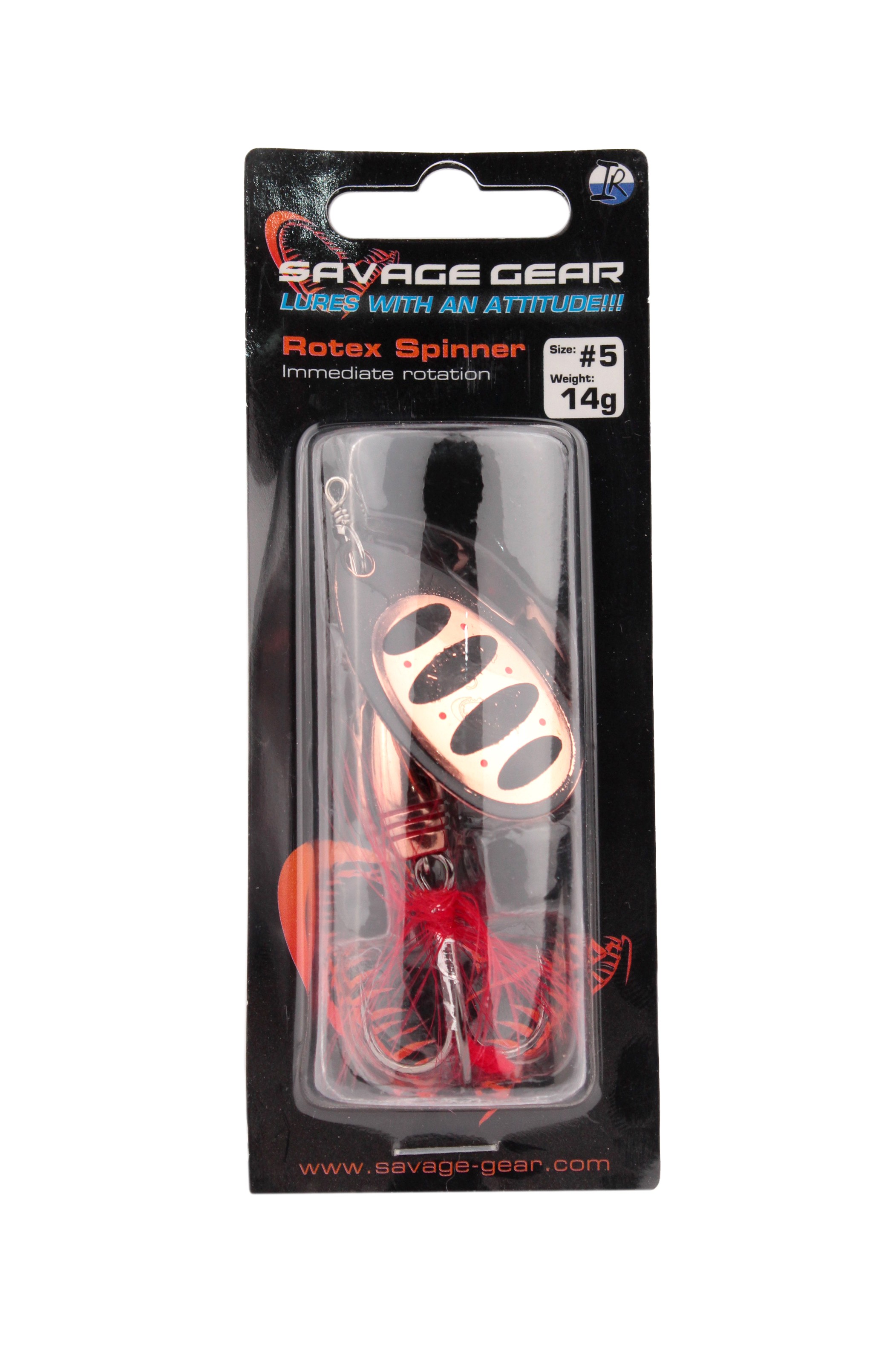 Блесна Savage Gear Rotex spinner №5 14гр 02 copper - фото 1