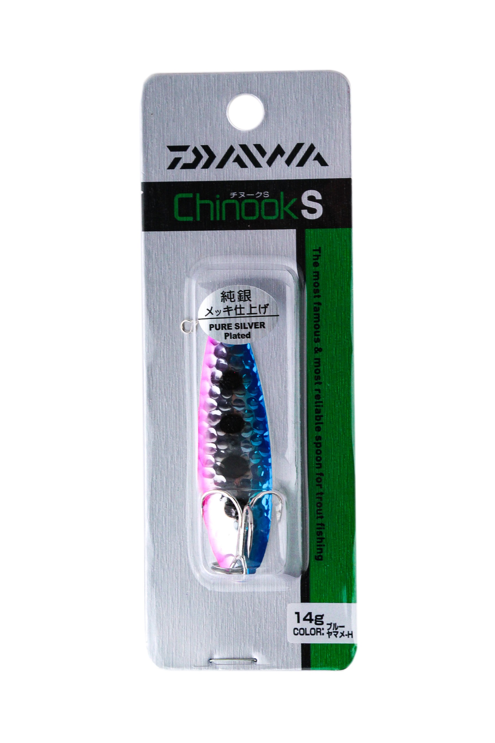 Блесна Daiwa Chinook S 14гр blue yamame-h - фото 1