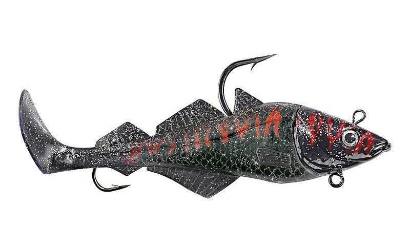 Джиг-головка Balzer Mad shad морской 300гр bloody black  - фото 1