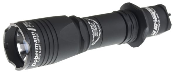 Фонарь Armytek Dobermann Pro XP-L HI black - фото 1