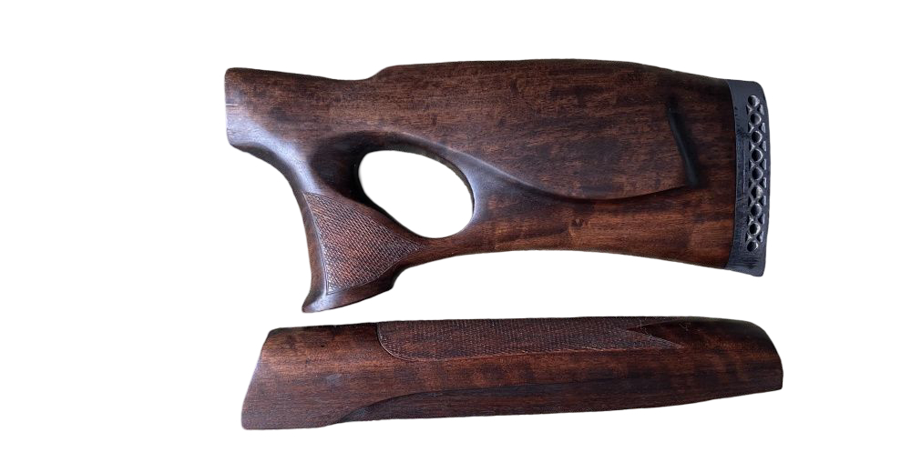 Приклад+цевье Левша МР-153 МК ортопед орех - фото 1