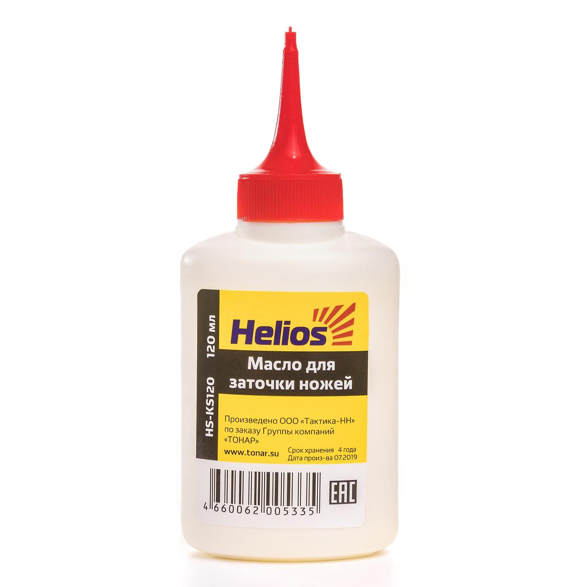 МП Масло Helios для заточки ножей 120 мл. (50 шт./коробка) (HS-KS120) - фото 1