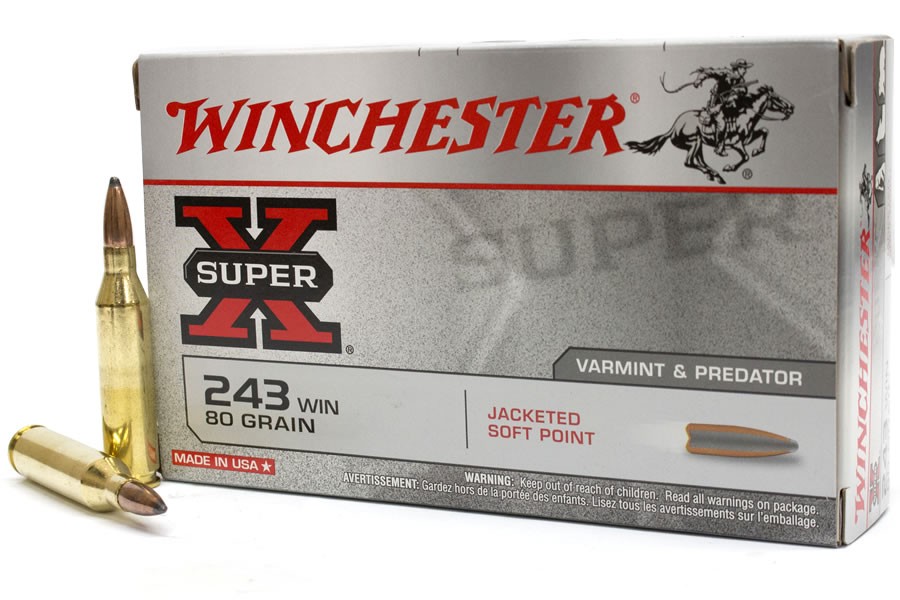 Патрон 243Win Winchester Varmint X 3,75г