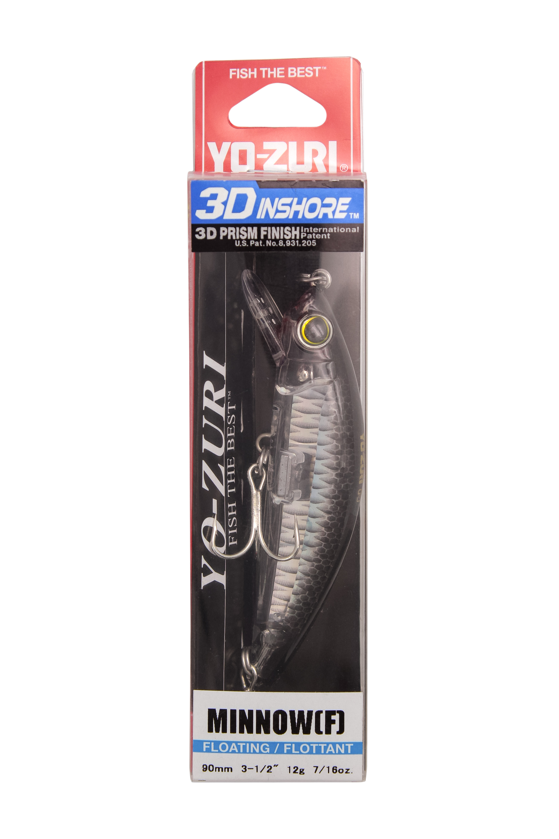 Воблер Yo-Zuri 3D Inshore minnow F 90мм R1212 C4 - фото 1