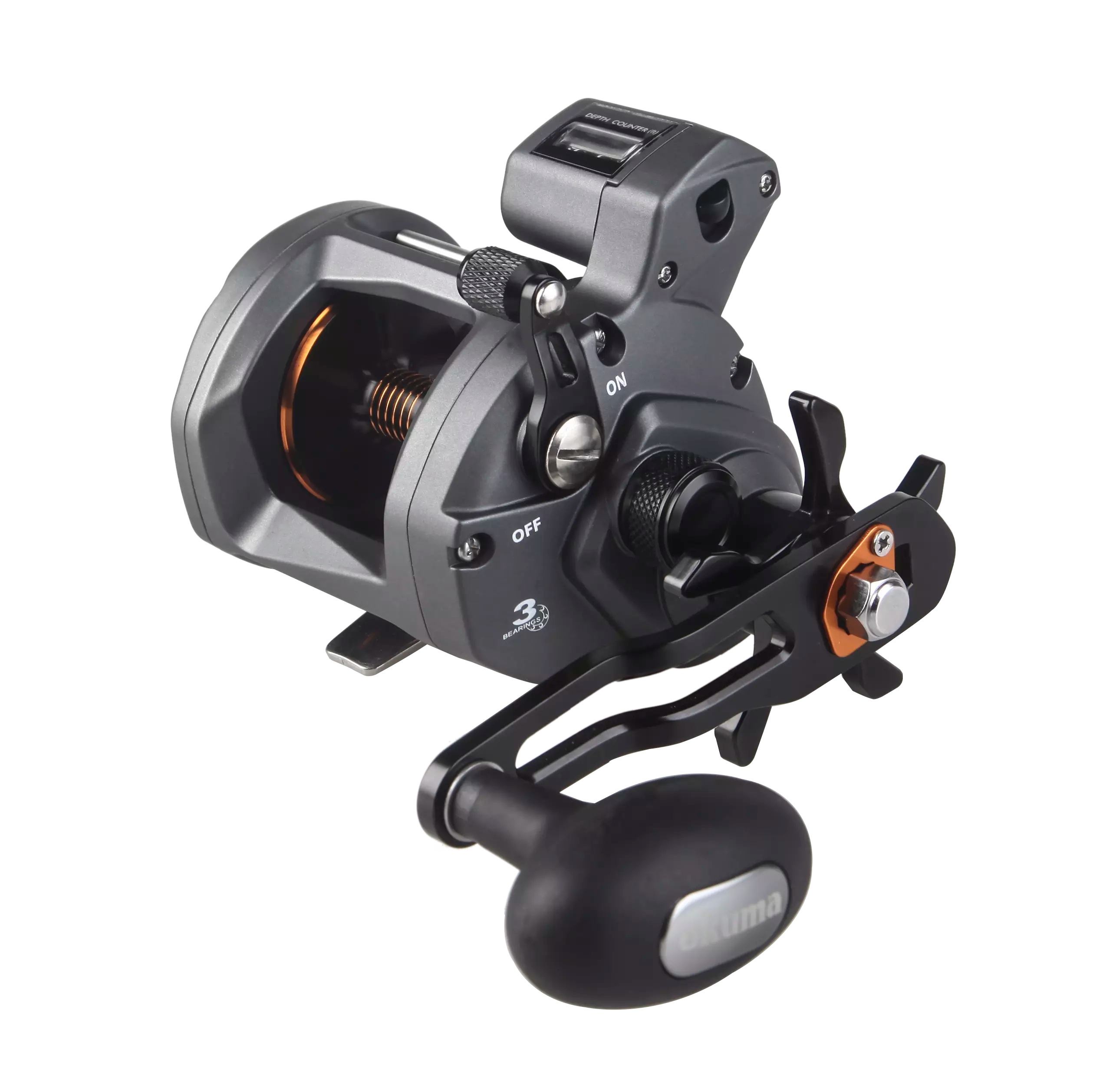 Катушка Okuma Cold Water CW 20DLA Line Counter LH Trolling 5.1:1 - фото 1