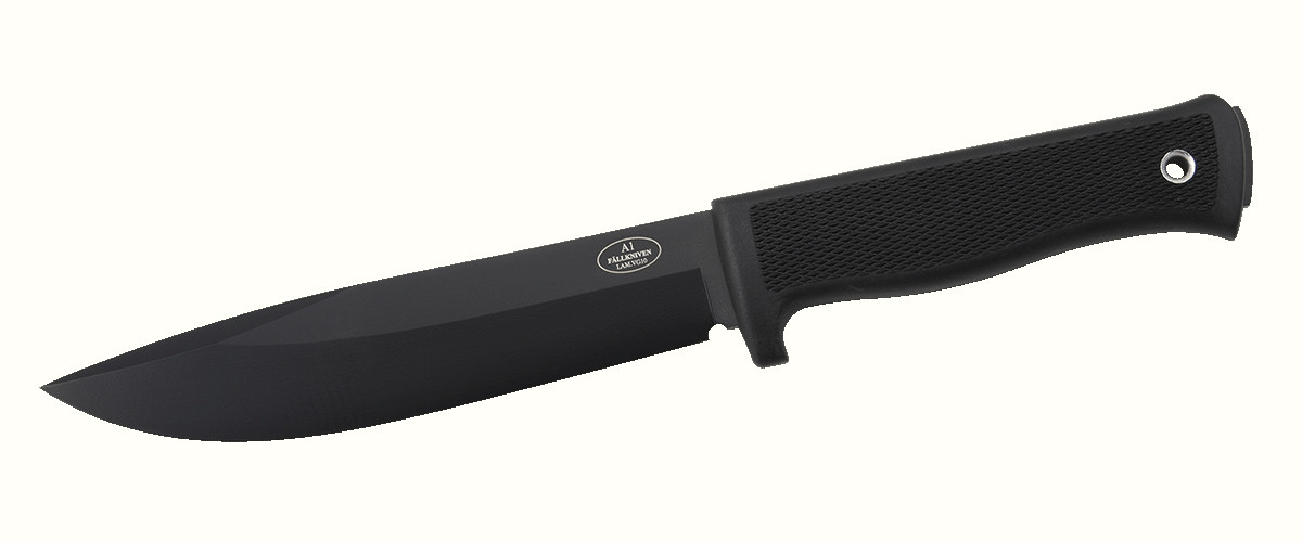 Нож Fallkniven A1BL охотничий сталь VG10 рукоять кратон - фото 1