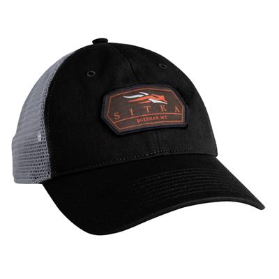 Бейсболка Sitka Meshback trucker black  - фото 1