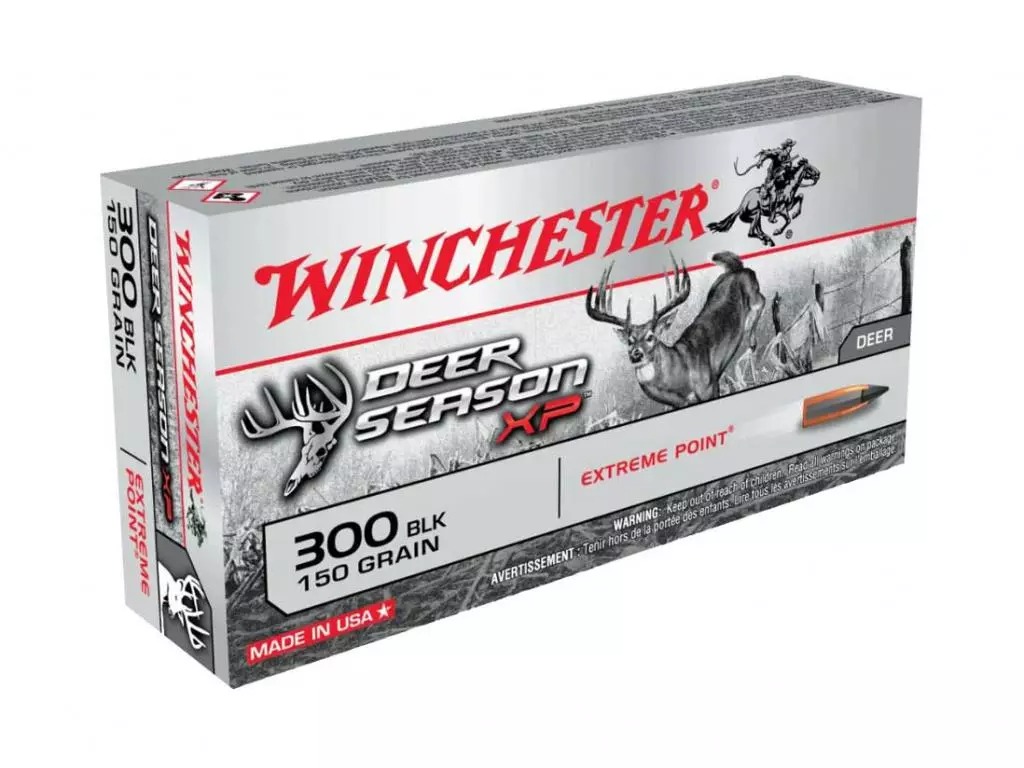Патрон 300 Blackout Winchester Deer Season XP 9,7 гр - фото 1