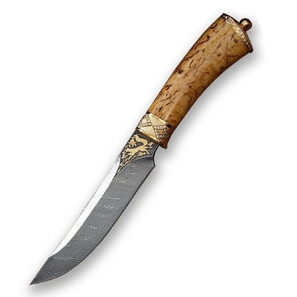 Нож Северная Корона Куница-2 карельская береза - фото 1