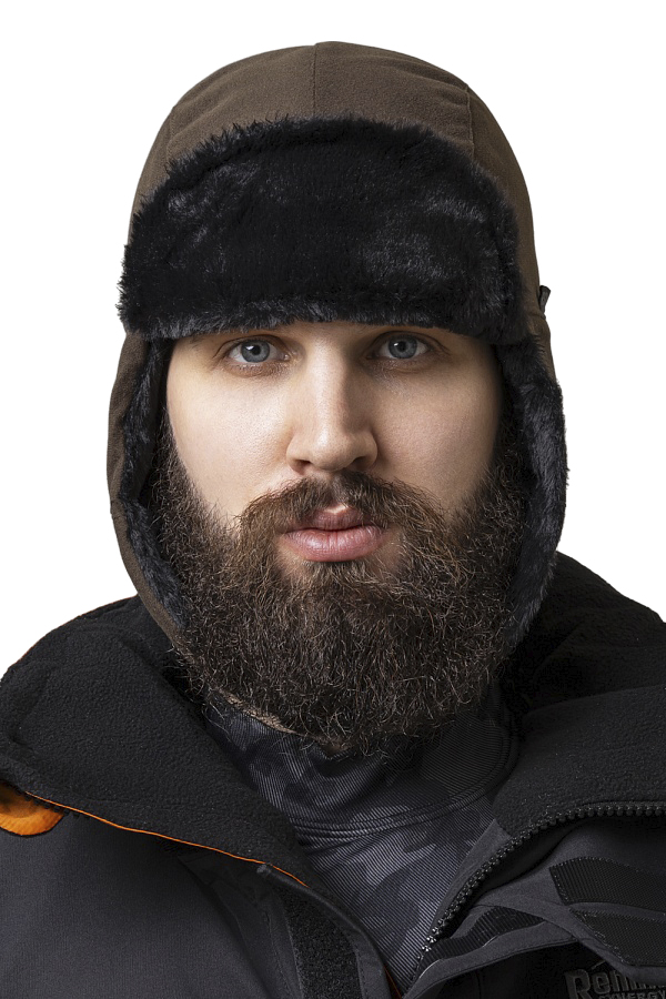 Шапка-ушанка Remington North ice brown - фото 1