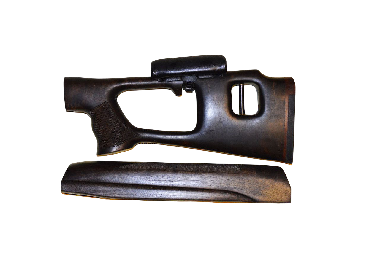 Приклад+цевье Левша МР-155 тип СВД орех (под заказ) - фото 1