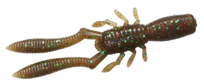 Приманка Megabass Honjikomi bottle shrimp 4" kasumi green f - фото 1