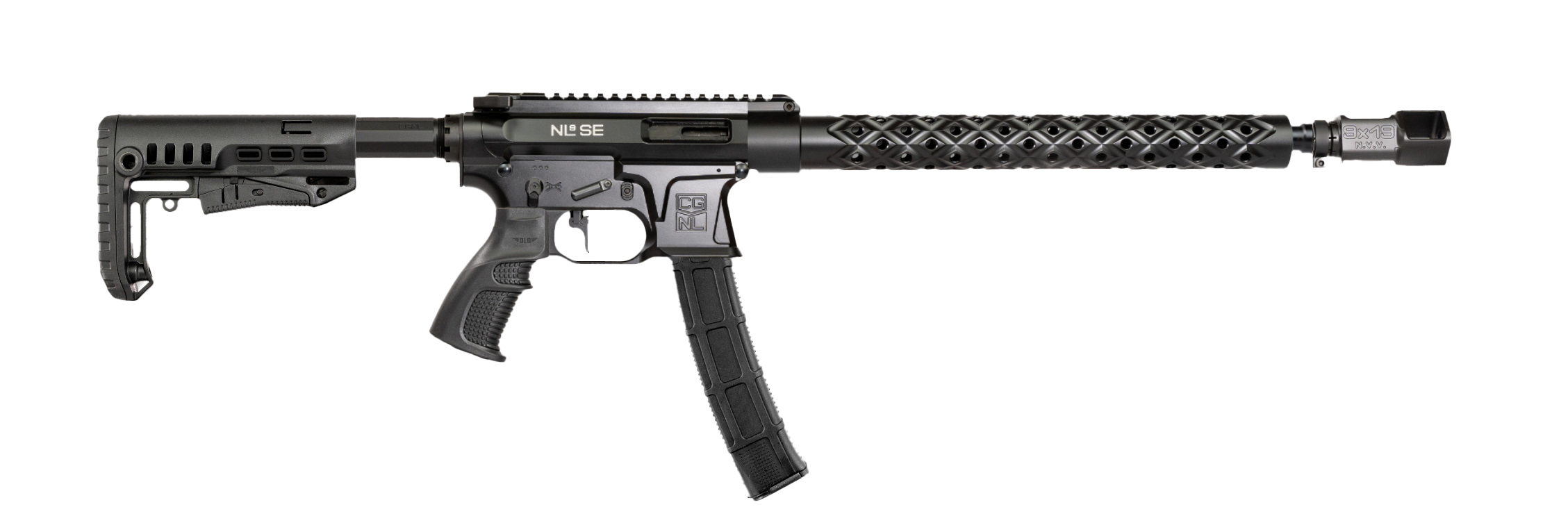 Карабин Adar 9x19 NL9SE S9 15'' резьба 16x1 Alfa Precision Сайга 9 Sport V1 - фото 1