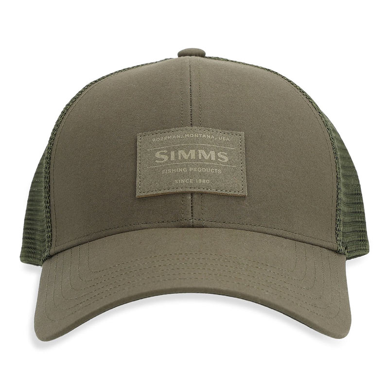 Кепка Simms Cardwell Trucker Dark Olive - фото 1