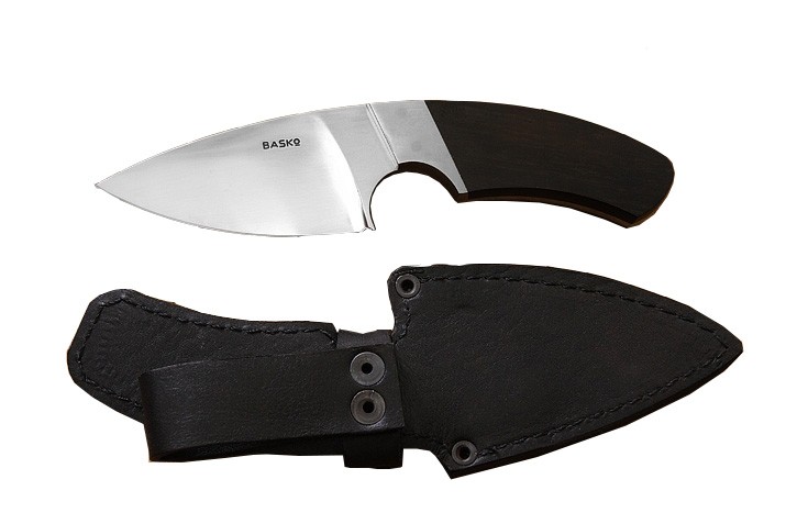 Нож Basko Клык Рядовой фикс. клинок сталь N695 рукоять дерев - фото 1