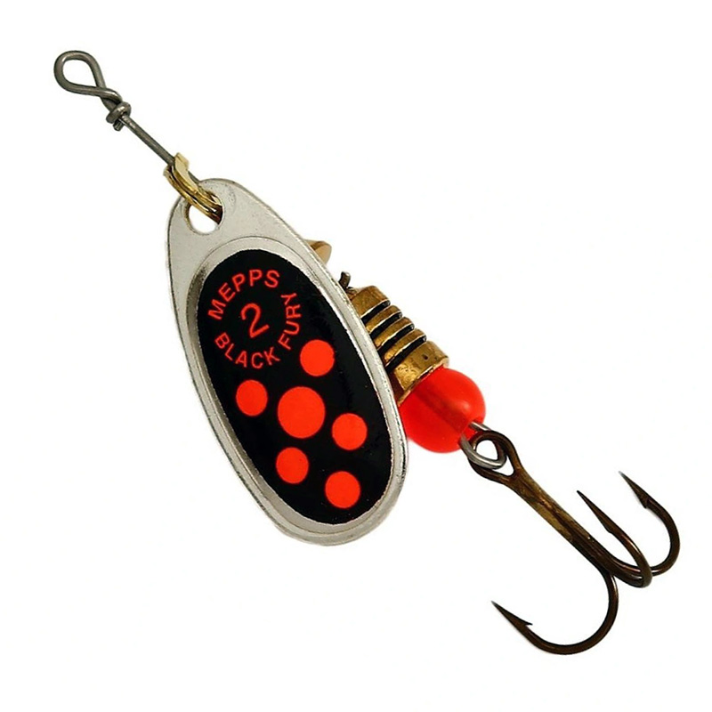 Блесна Mepps Black Fury ORANGE AG №1 3,5г    - фото 1