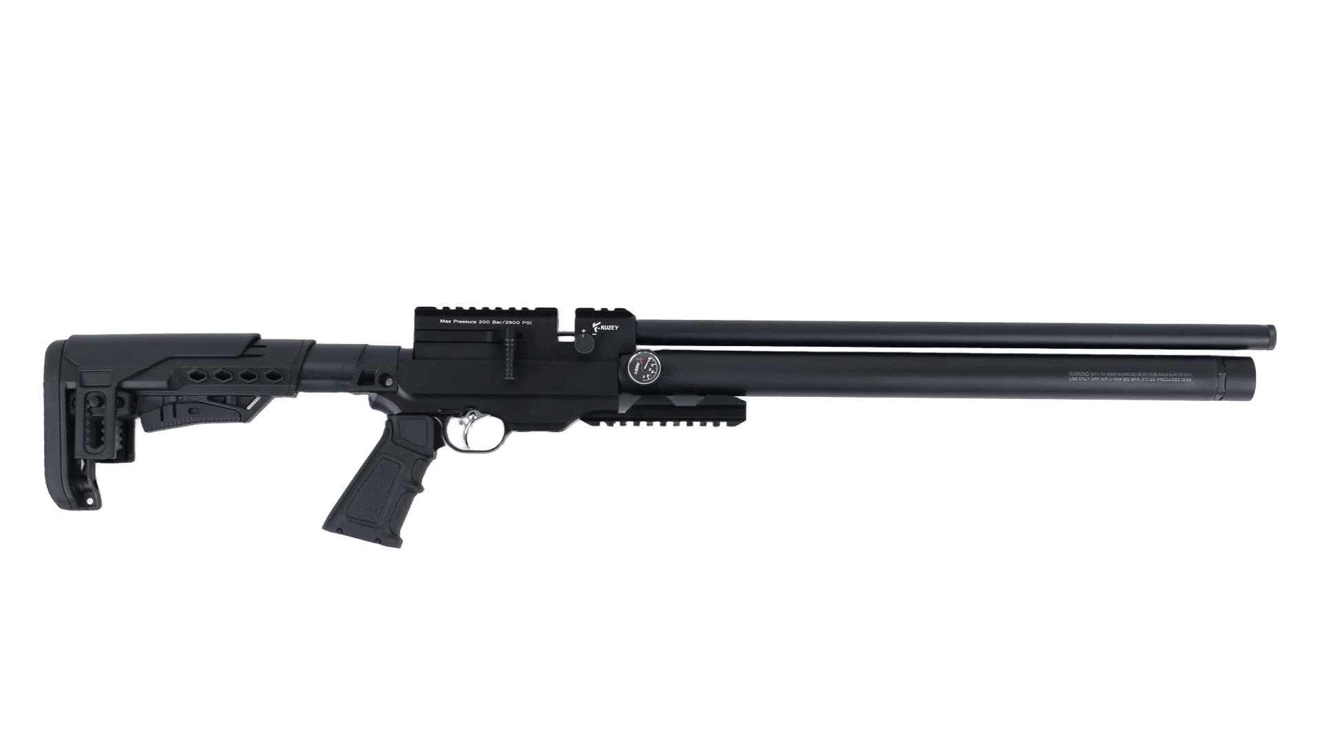 Винтовка Kuzey K60 6,35 плс тактич приклад баллон 310 см3 кейс - фото 1