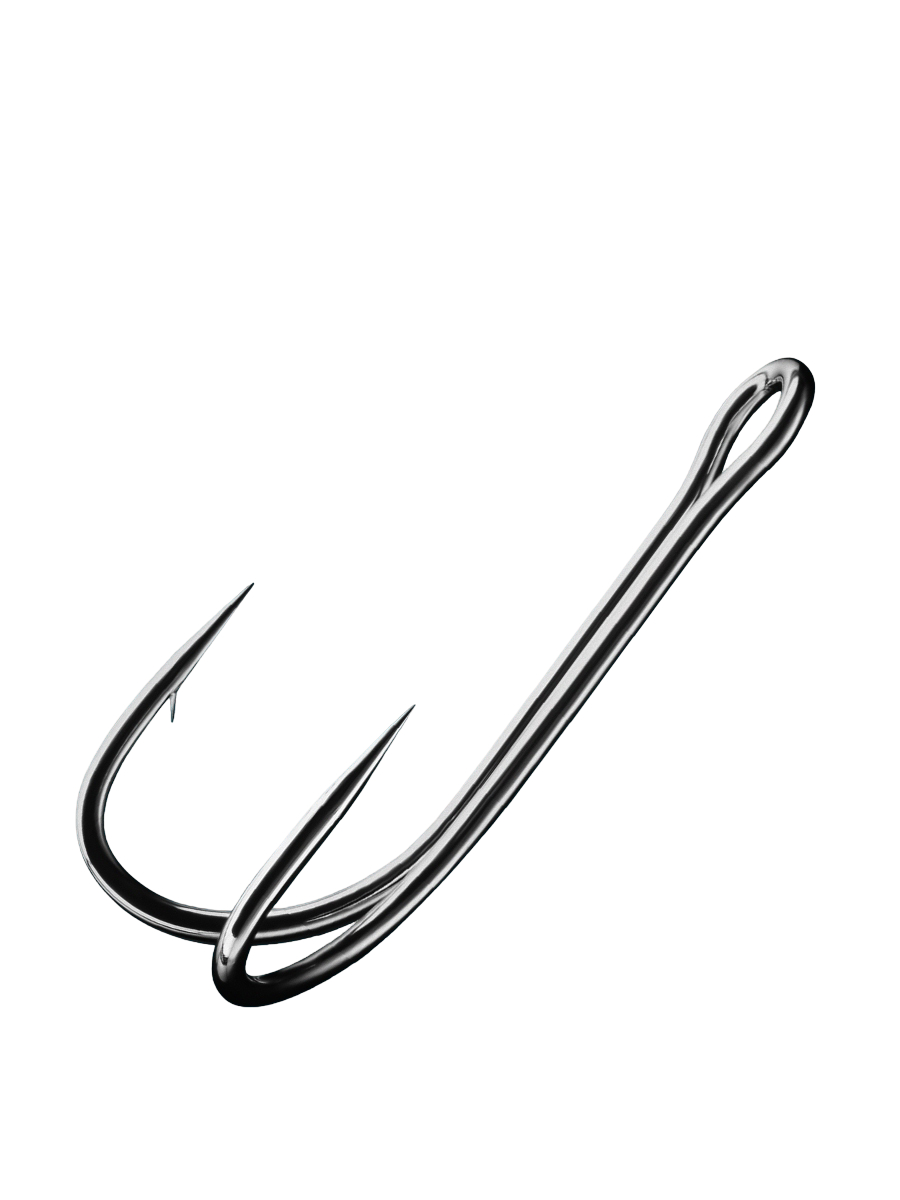 Крючки Sprut Kiba SD-36 BC №2 Double Round Bend Hook уп.5шт - фото 1