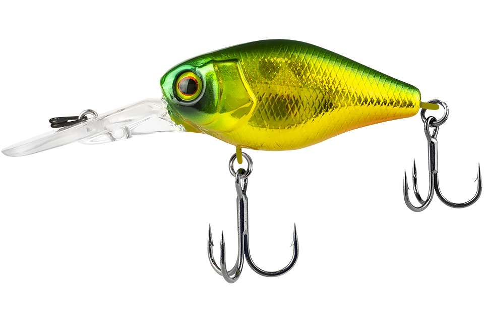 Воблер Jackall Diving Chubby 41мм hl green gold - фото 1