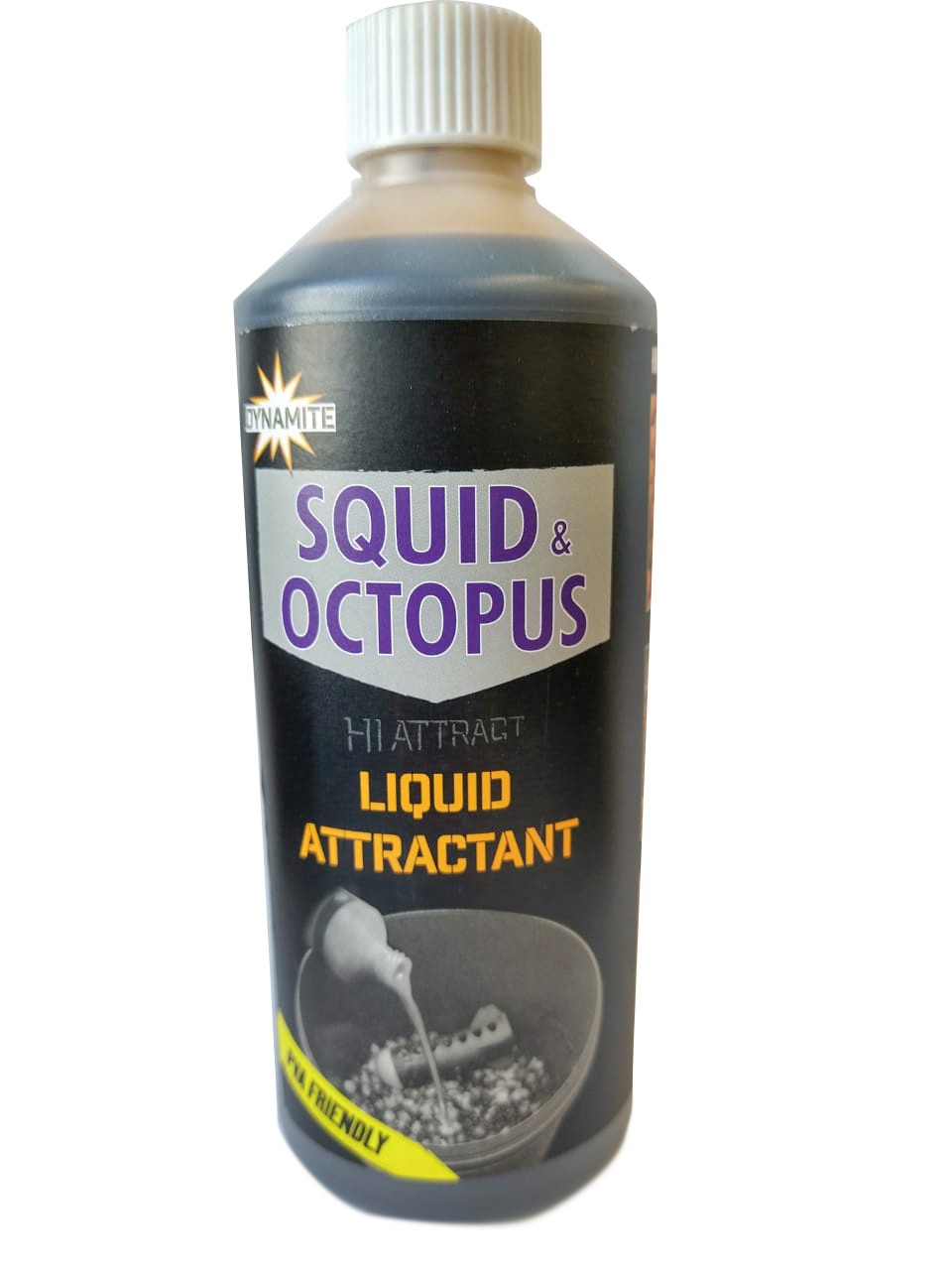 Ликвид Dynamite Baits Attractant squid & octopus 500мл - фото 1