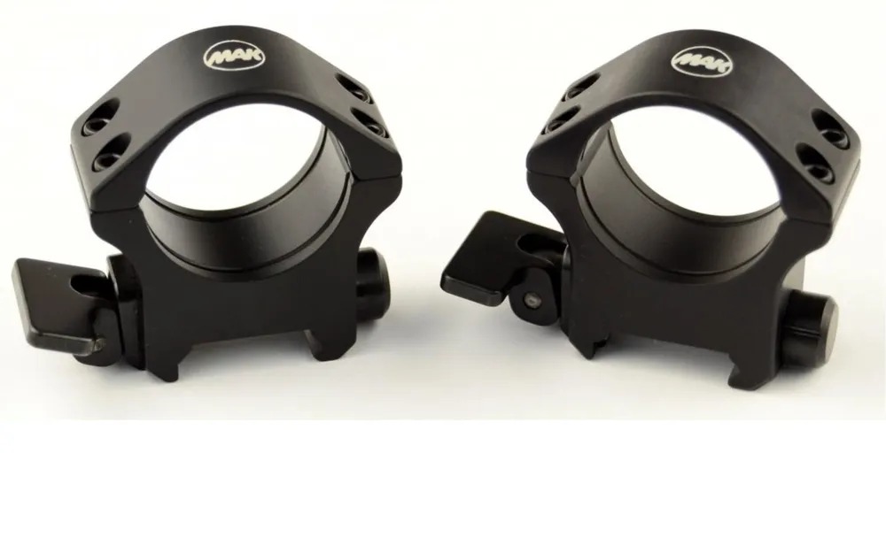 Кольца быстросъемные MAKuick 3 на Picatinny 34мм BH10,5мм - фото 1