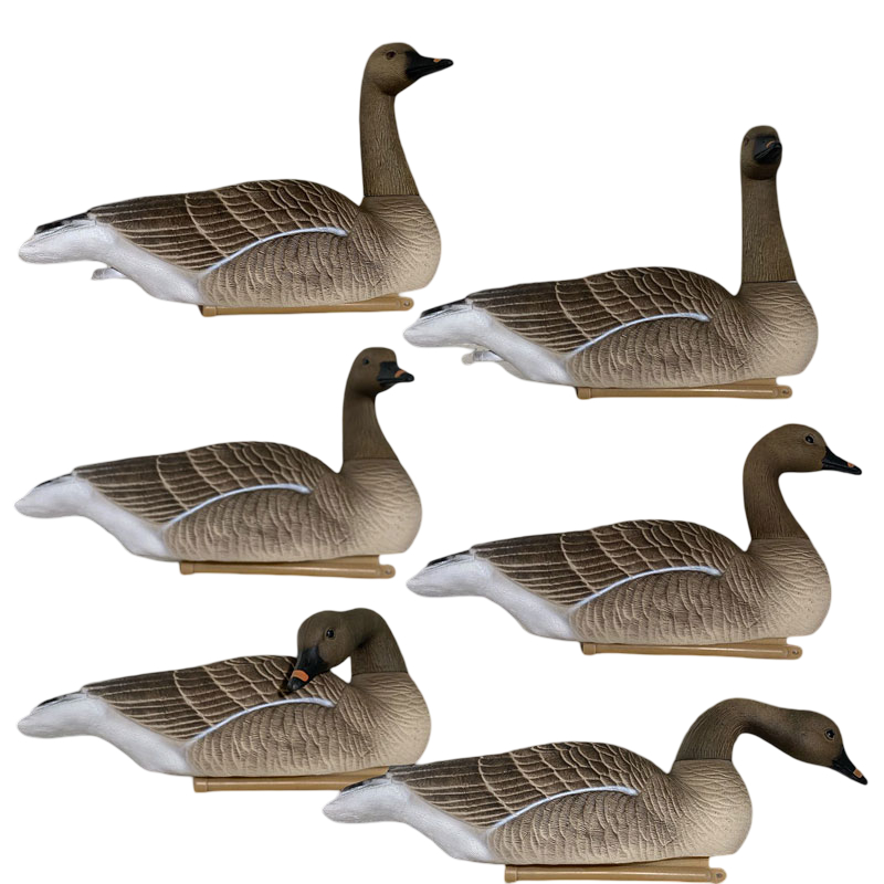 Чучело Oscar Decoys Гуменник гусь Floater Bean Goose мягкий плав 6шт FBG-3D - фото 1