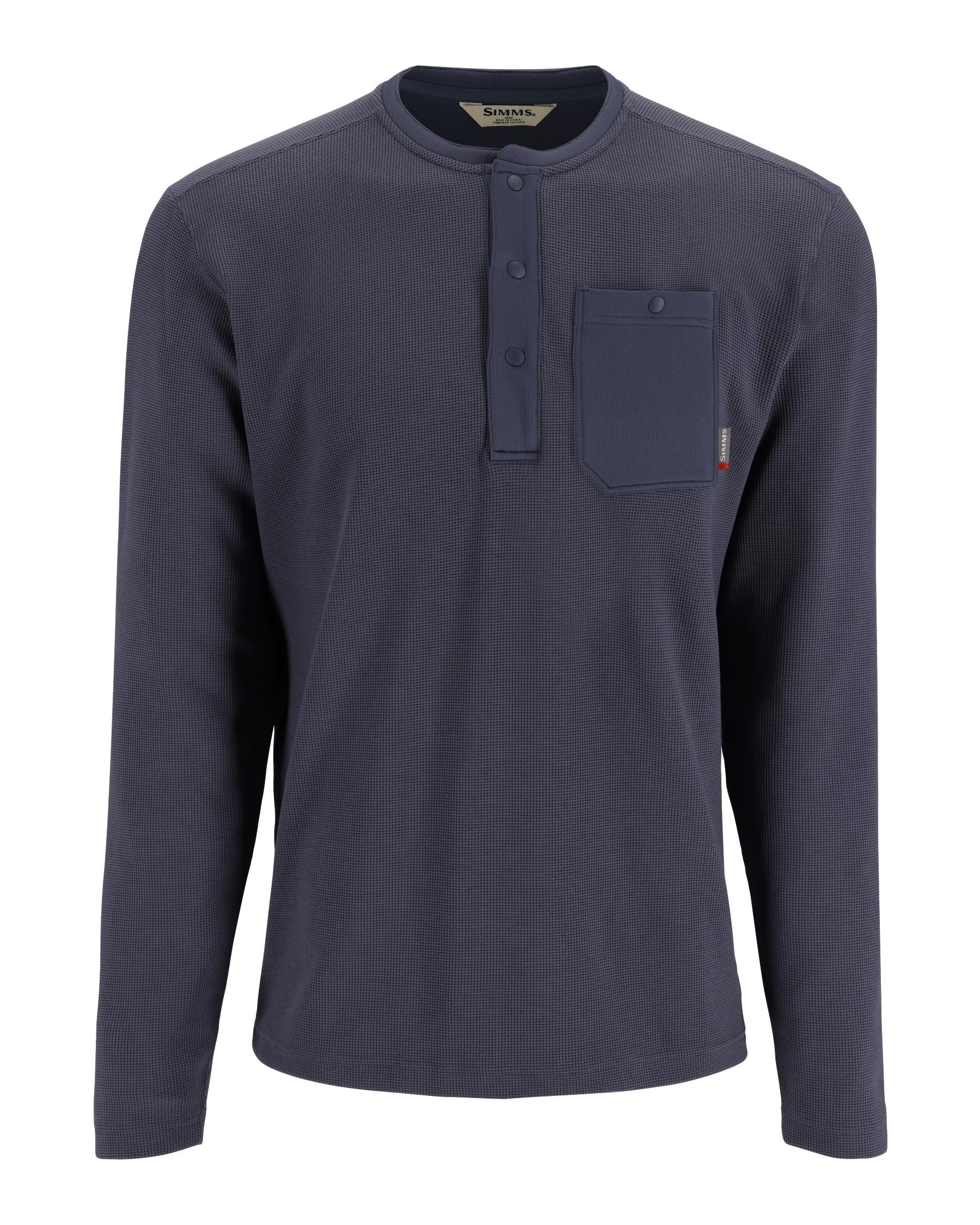 Джемпер Simms Highline Henley selvedge  - фото 1