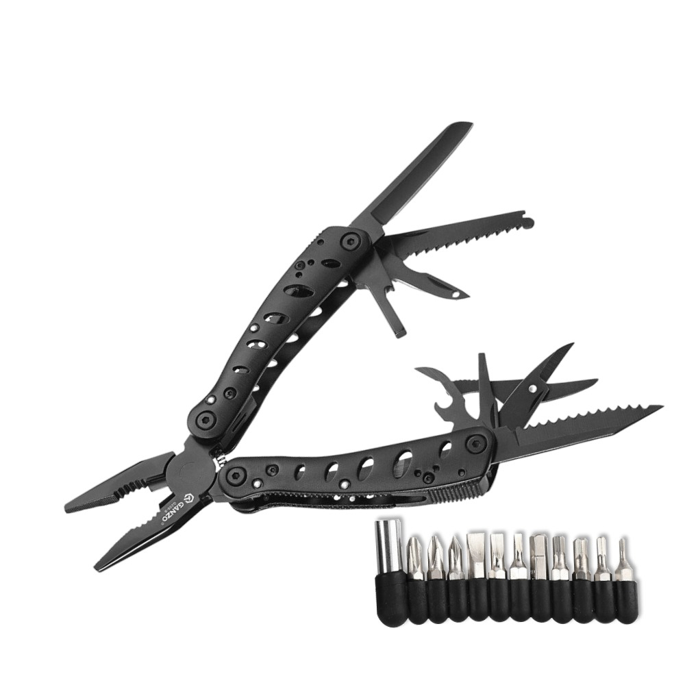 Мультитул Ganzo G205-B 21 в 1 черный - фото 1