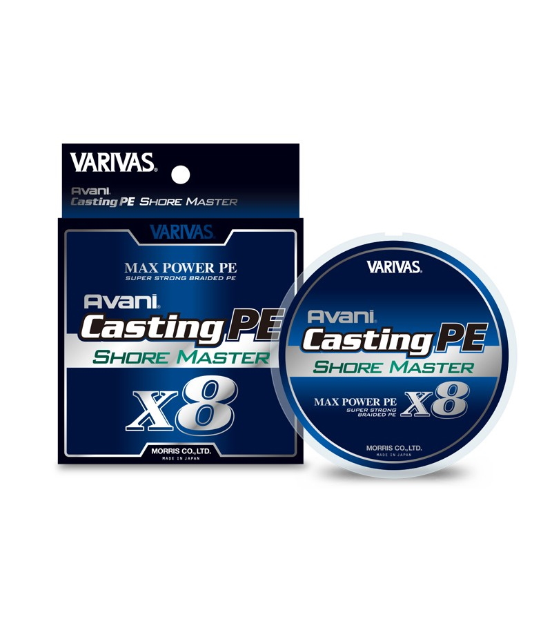 Шнур Varivas Avani Casting PE Max Power X8 Shore Master 200м PE 1.5 - фото 1