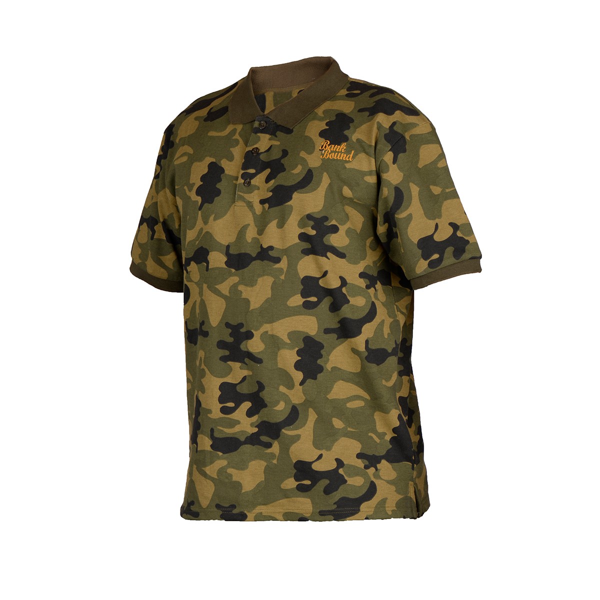 Футболка Prologic Bank bound camo polo - фото 1