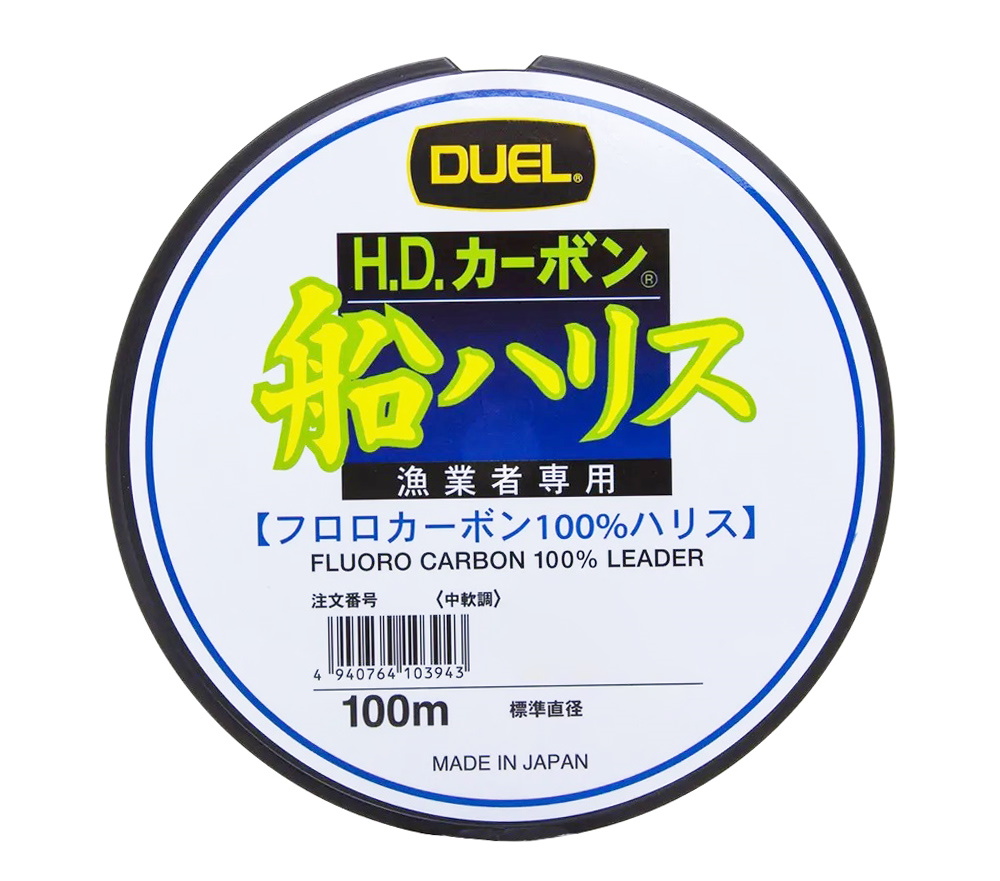 Леска Yo-Zuri Duel H,D Carbon Fune Leader 100м 4,0 0,33мм 7,0кг - фото 1