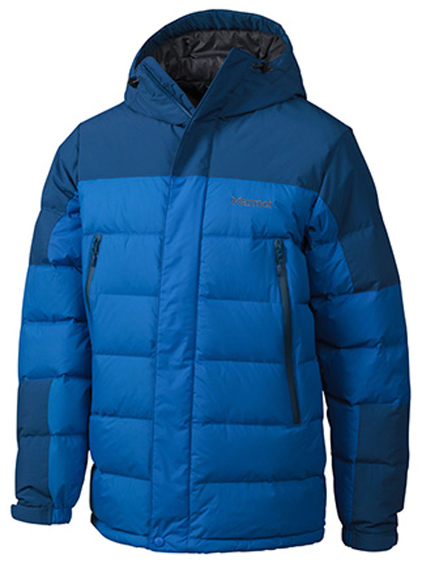 Куртка Marmot Mountain down peak blue/dark ink - фото 1