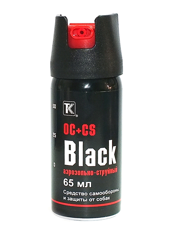 Аэрозоль Техкрим Black с чехлом 65мл - фото 1