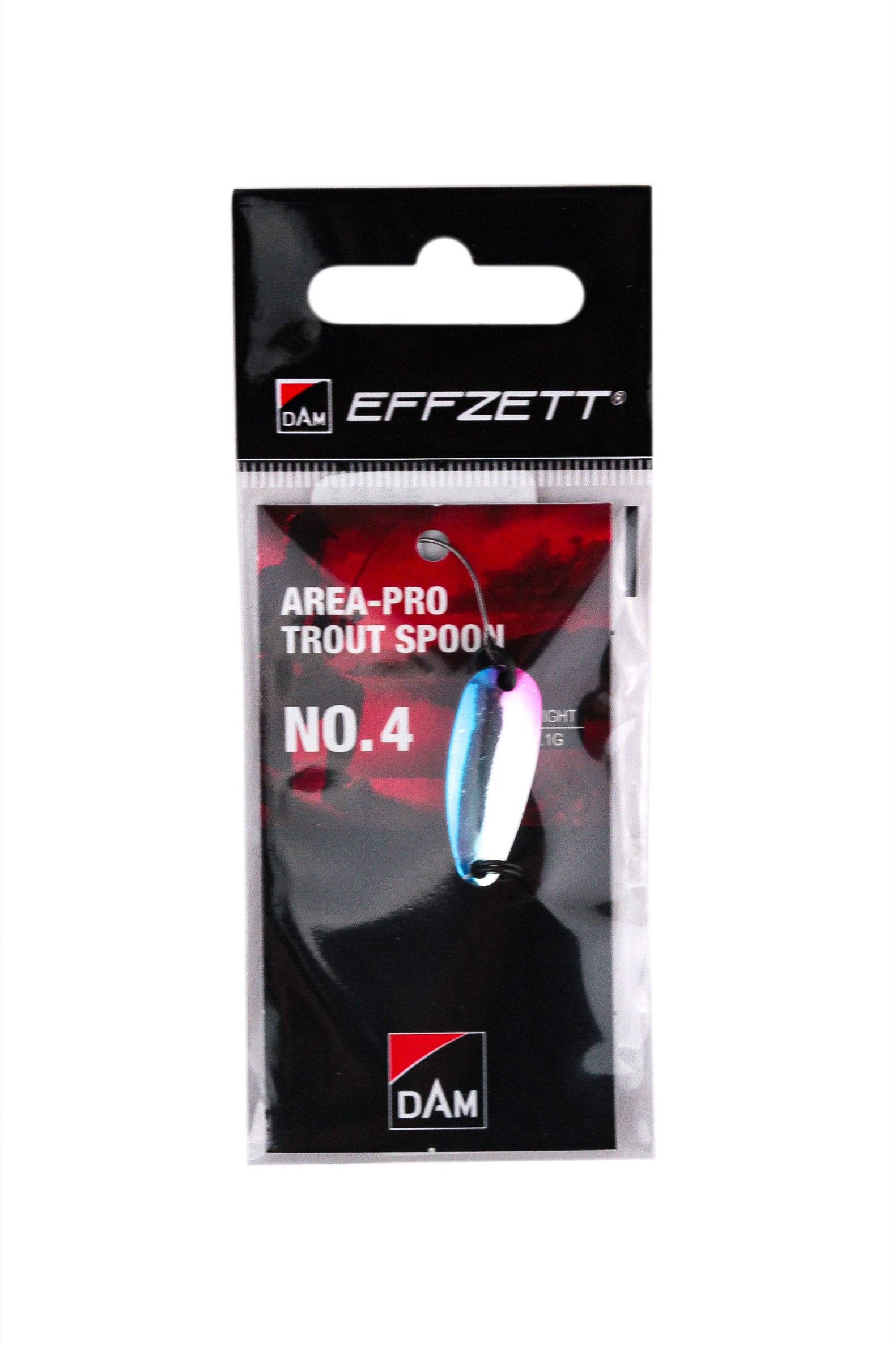 Блесна DAM Effzett Pro trout spoon №4 2,50см 2,1гр  sea blue pink - фото 1