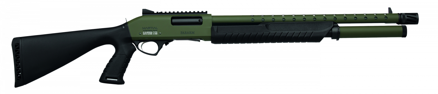Ружье Fabarm Martial OD Green 12/76 510  - фото 1