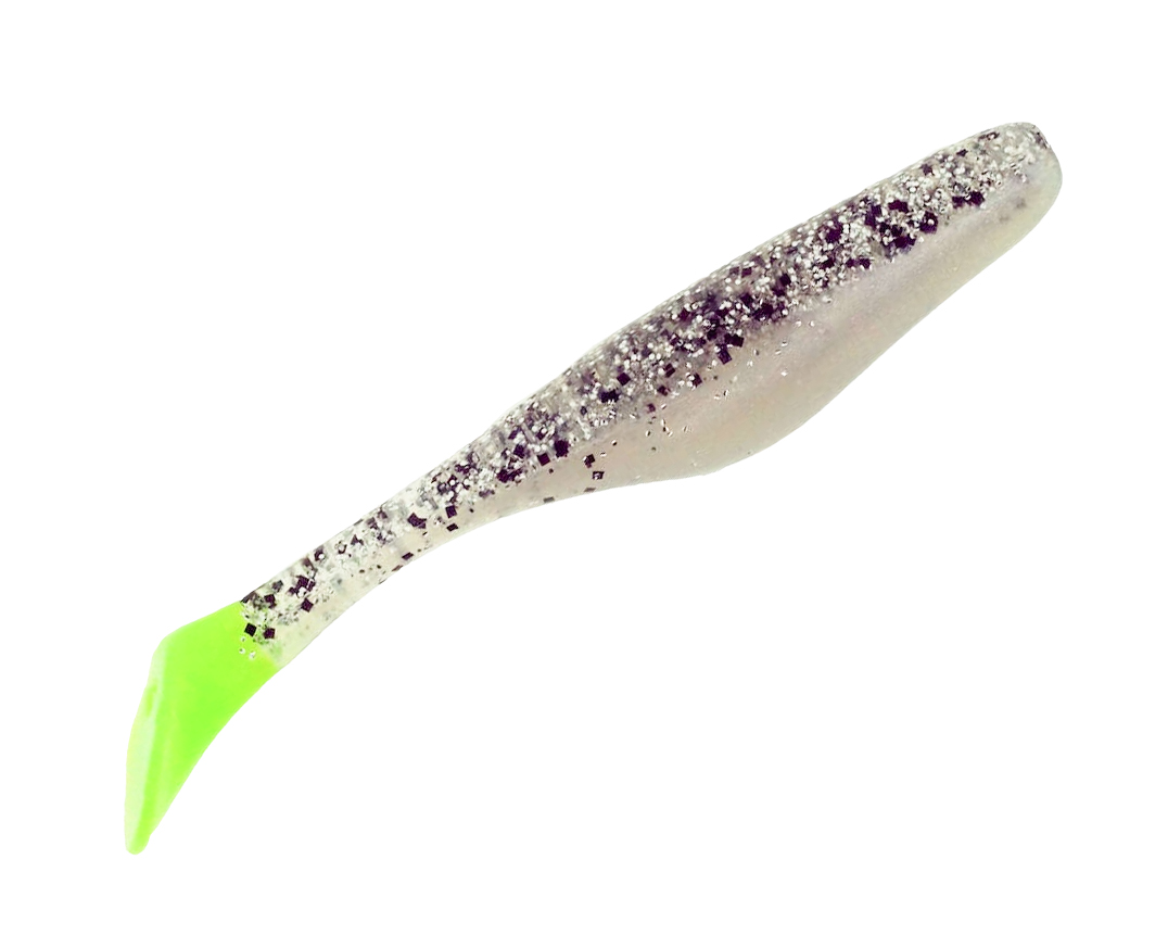 Приманка Bass Assassin Walleye Assassin 4&quot; S & P Silver Phantom CT - фото 1