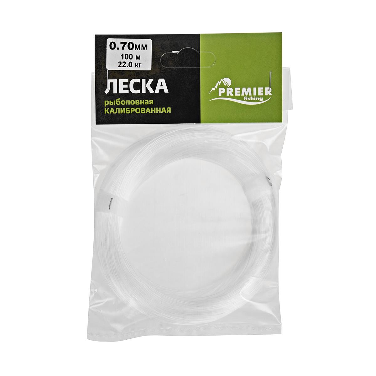 МП Леска Клинская d-0,7 мм в моточках (100 м) PREMIER - фото 1