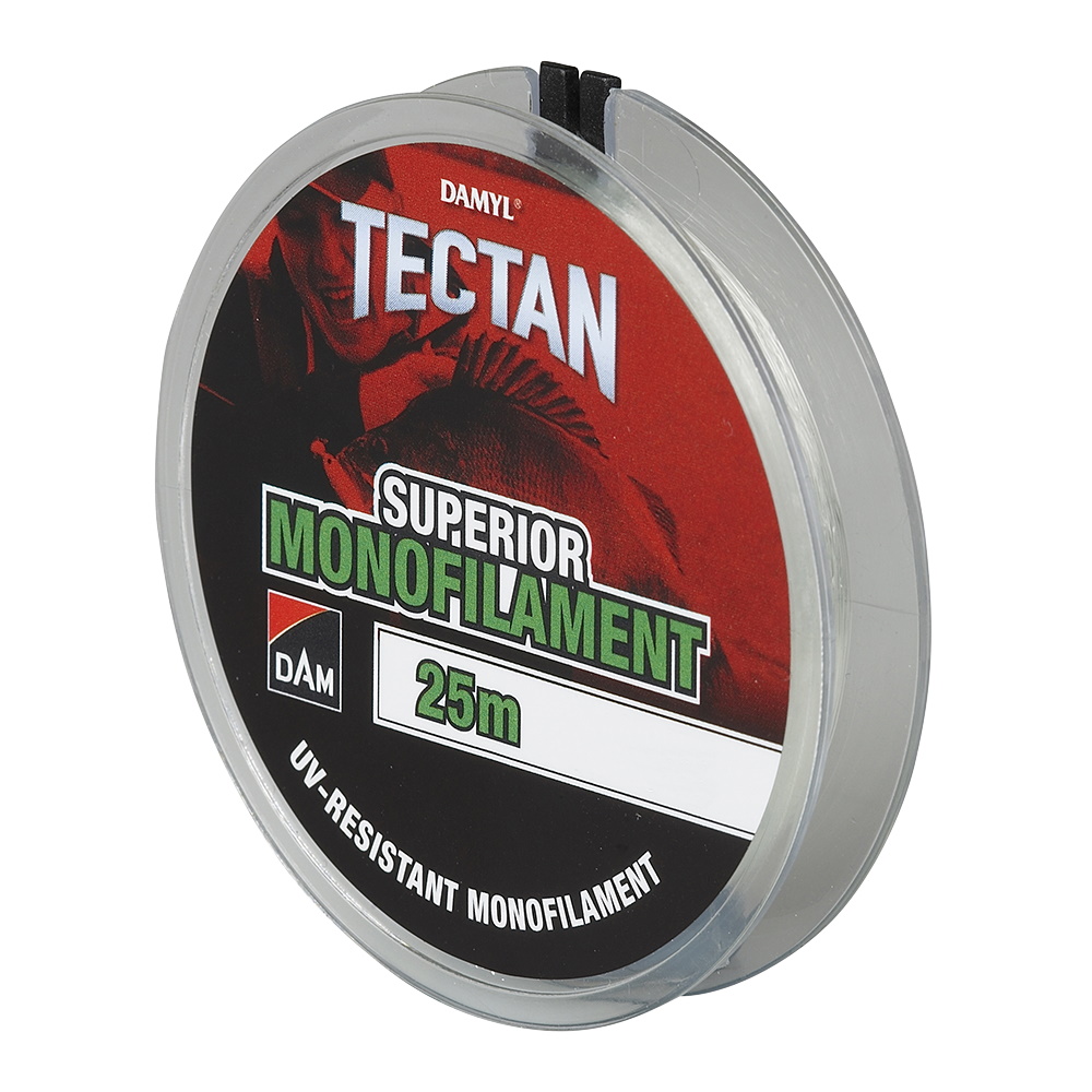 Леска DAM Tectan Superior 25м 0,06мм 0,3кг 0,7lb green  - фото 1